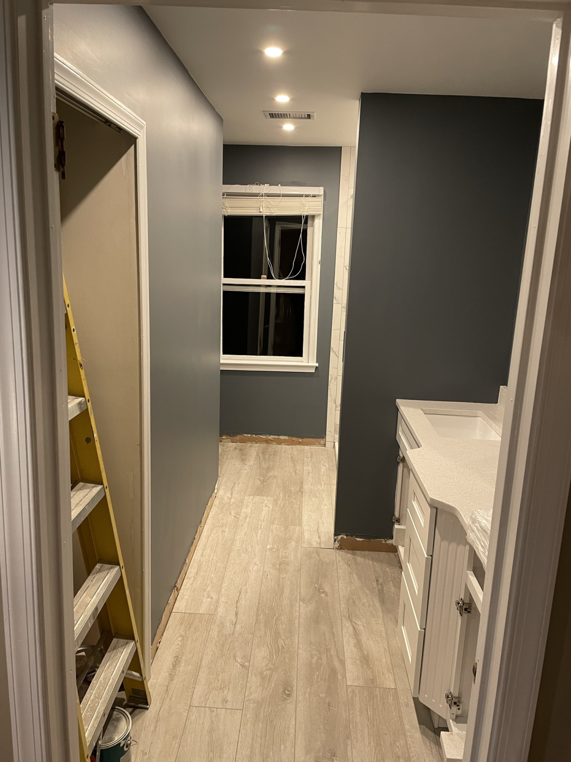 interior painting before after