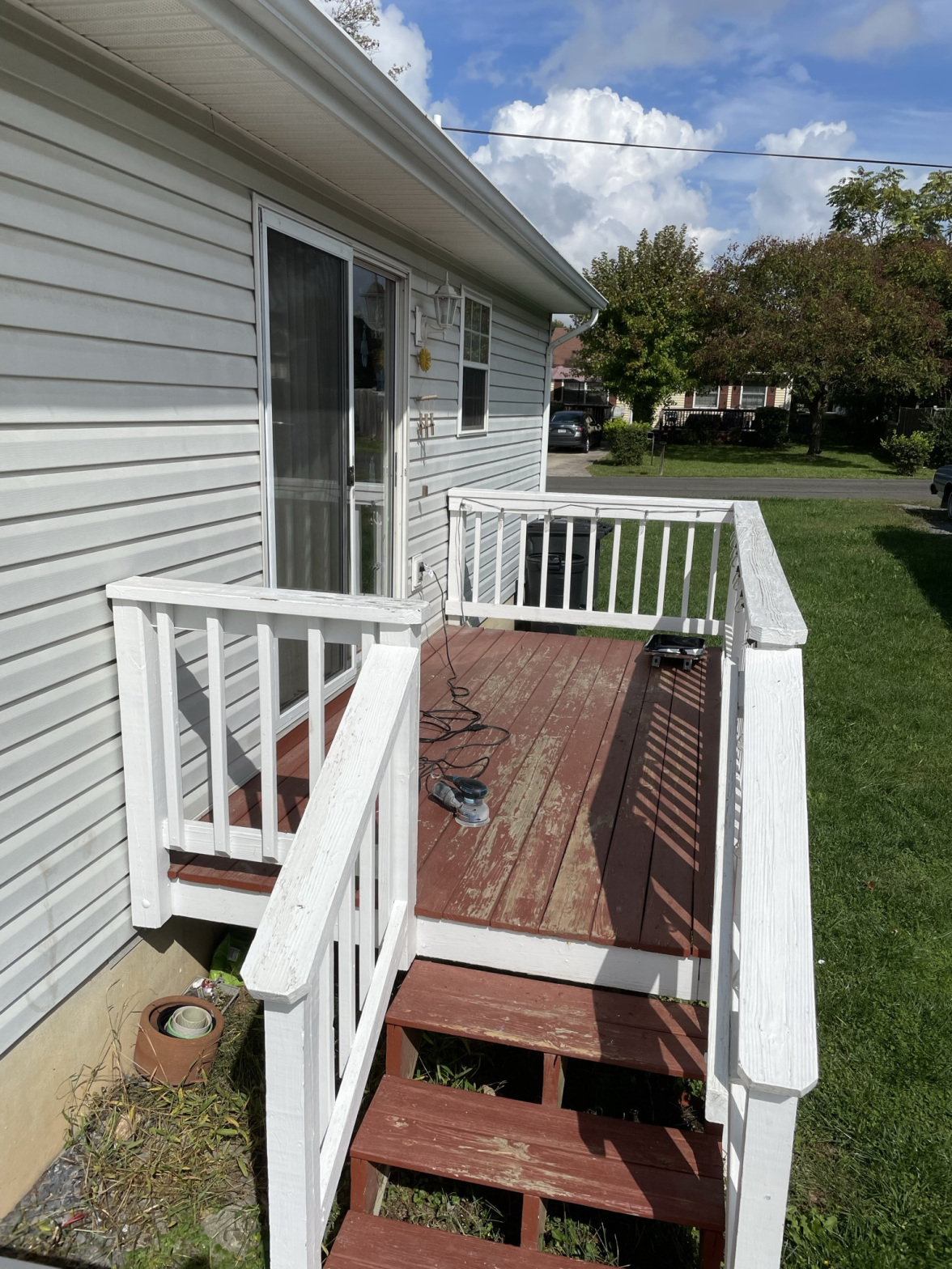 interior painting before after