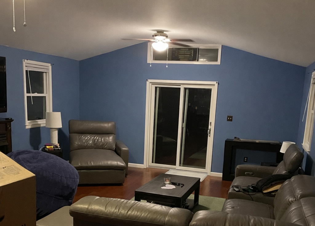 interior painting before after