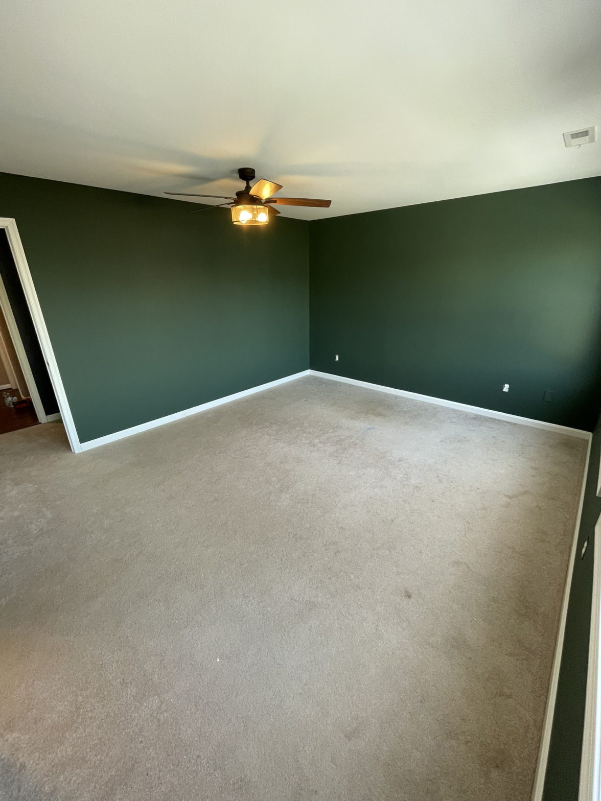 interior painting before after