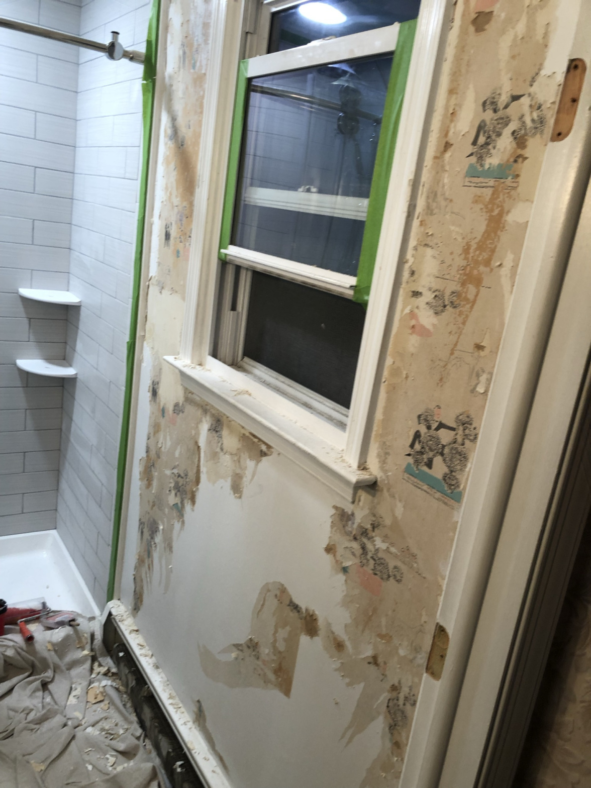 exterior house painting before